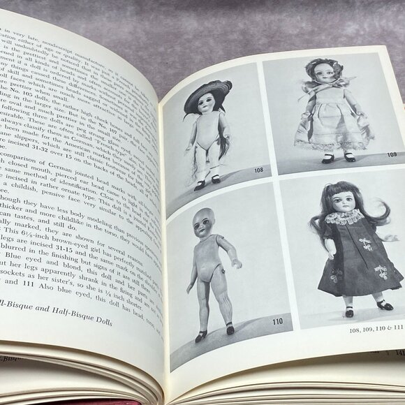 All-Bisque & Half-Bisque Dolls By Genevieve Angione Hardcover 1969 - Picture 5 of 9